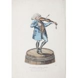 DEL VECCHIOMr Connor as Doctor O’Toole Hand coloured aquatint, 340 x 230mmPublished by Del