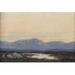 Paul Henry RHA (1877-1958)A Bog Pool in WicklowOil on board, 23 x 33cm (9 x 13'')Signed; Inscribed