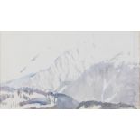 Mary Swanzy HRHA (1882-1978)Winter landscapeOil on artist's board, 27.5 x 48cm (10¾ x 18¾)'The