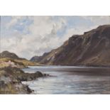 Frank McKelvey RHA RUA (1895-1974)Connemara LandscapeOil on board, 30 x 42cm (11¾ x 16½)Signed