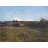 Walter Frederick Osborne RHA ROI (1859-1903)MoonriseOil on canvas, 50 x 68cm (19¾ x 26¾'')Signed and