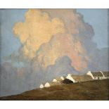 Paul Henry RHA (1877-1958)Cottages on a Hill (1910-13)Oil on canvas, 25.3 x 30.5cm (9 x 12)Signed