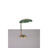 OSCAR TORLASCO (1934 - 2004) A brass desk lamp
