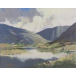 George Gillespie RUA (1924-1995)Connemara LandscapeOil on canvas, 39 x 49cm (15½ x 19½)Signed