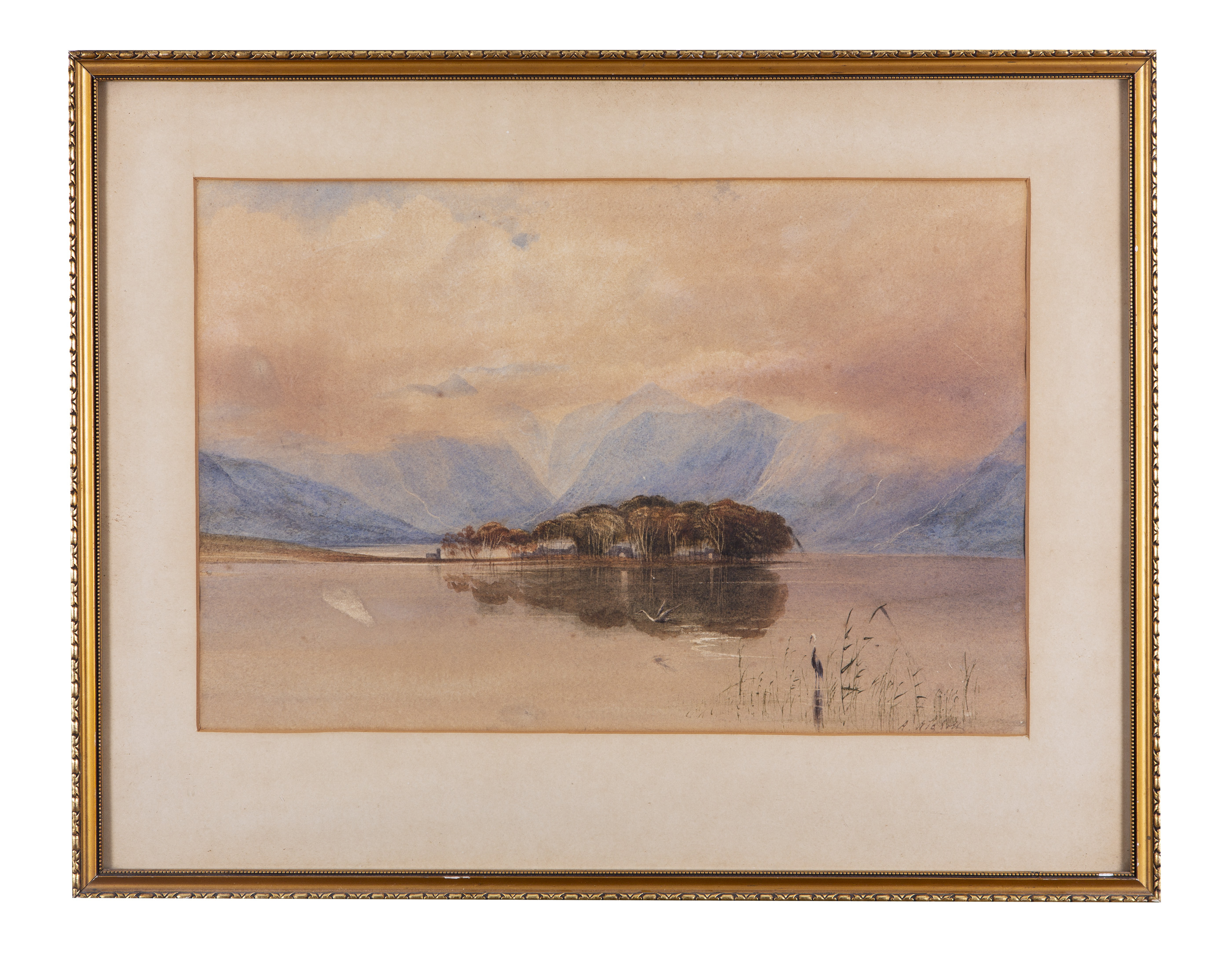 Andrew Nicholl RHA (1804-1886)Gougane Barra, Co. CorkWatercolour on paper, 35 x 51cm (13 x 20'') - Image 2 of 4