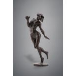 Selma McCormack (20th/21st Century)Abandon (c.1991)Bronze, 32cm high (12½'')Exhibited: Dublin, RHA