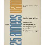 25 ANNÉES U.A.M. - UNION DES ARTISTES MODERNES PARIS 1930-1955 Les formes utiles : l'architecture,