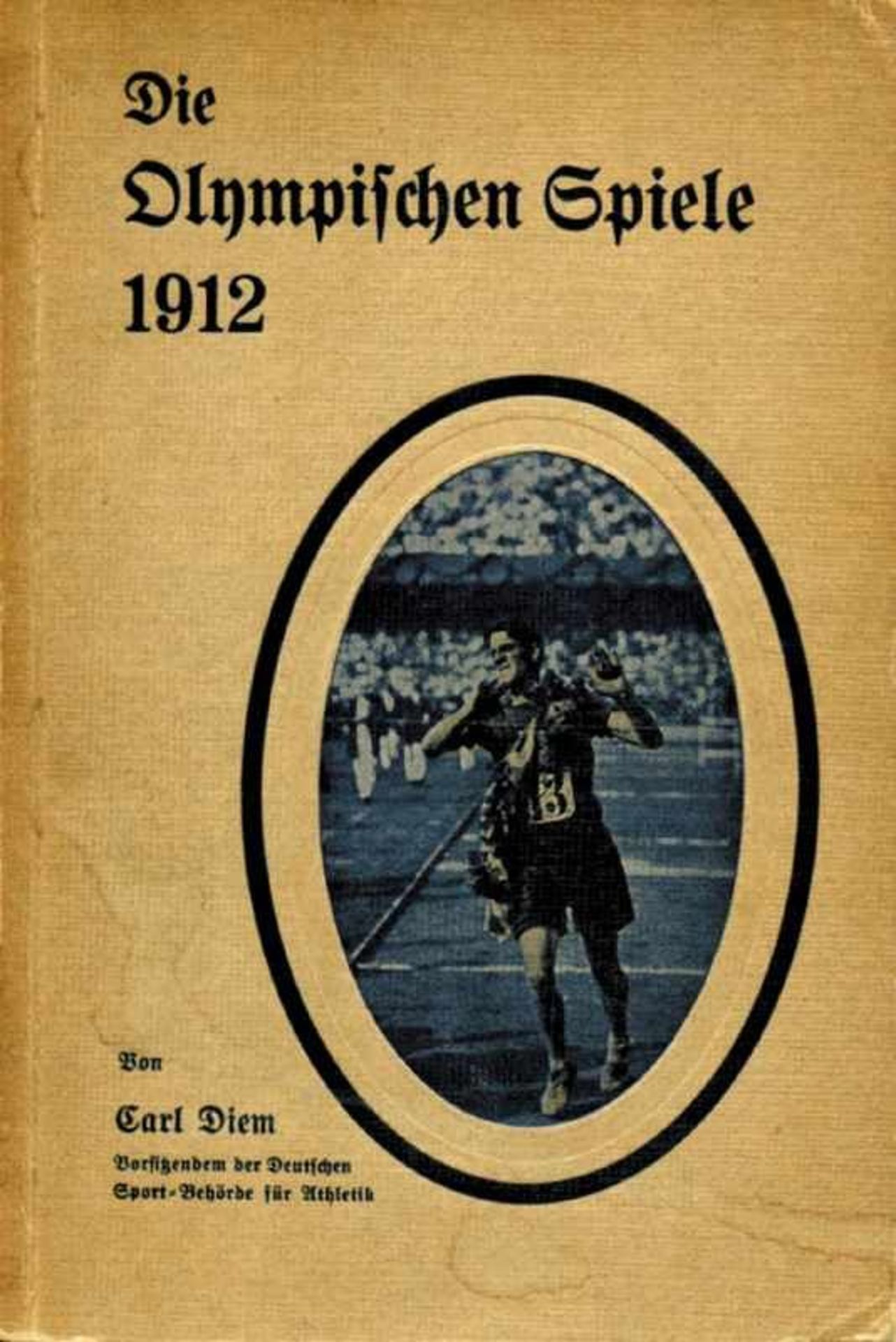 Olympic Games 1912. German Report of Stockholm - Olympic Games Stockholm 1912. German Report of