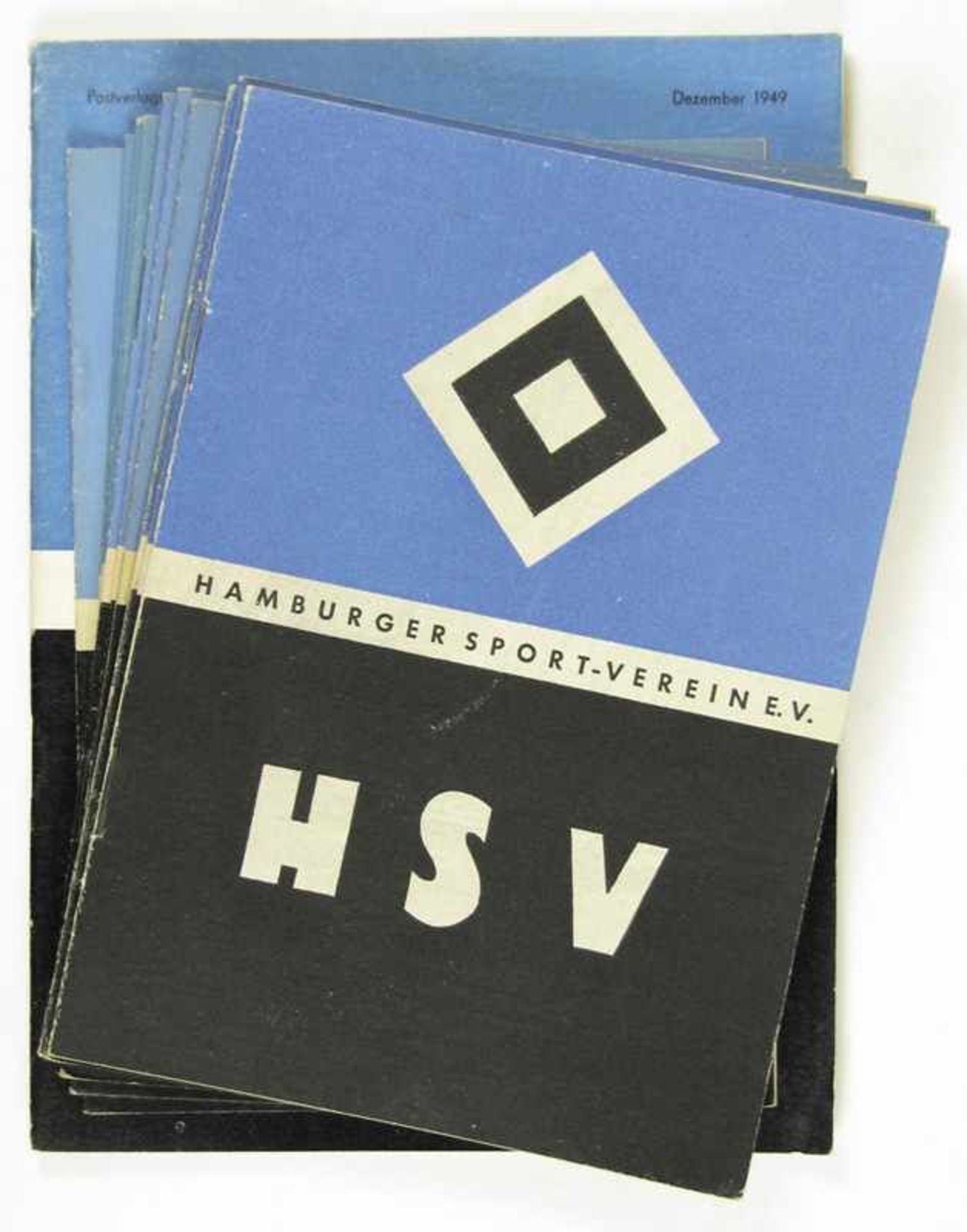 Hamburger SV Clubmagazin 1949. - HSV-Vereinsnachrichten 49 - Vereinsnachrichten des Hamburger