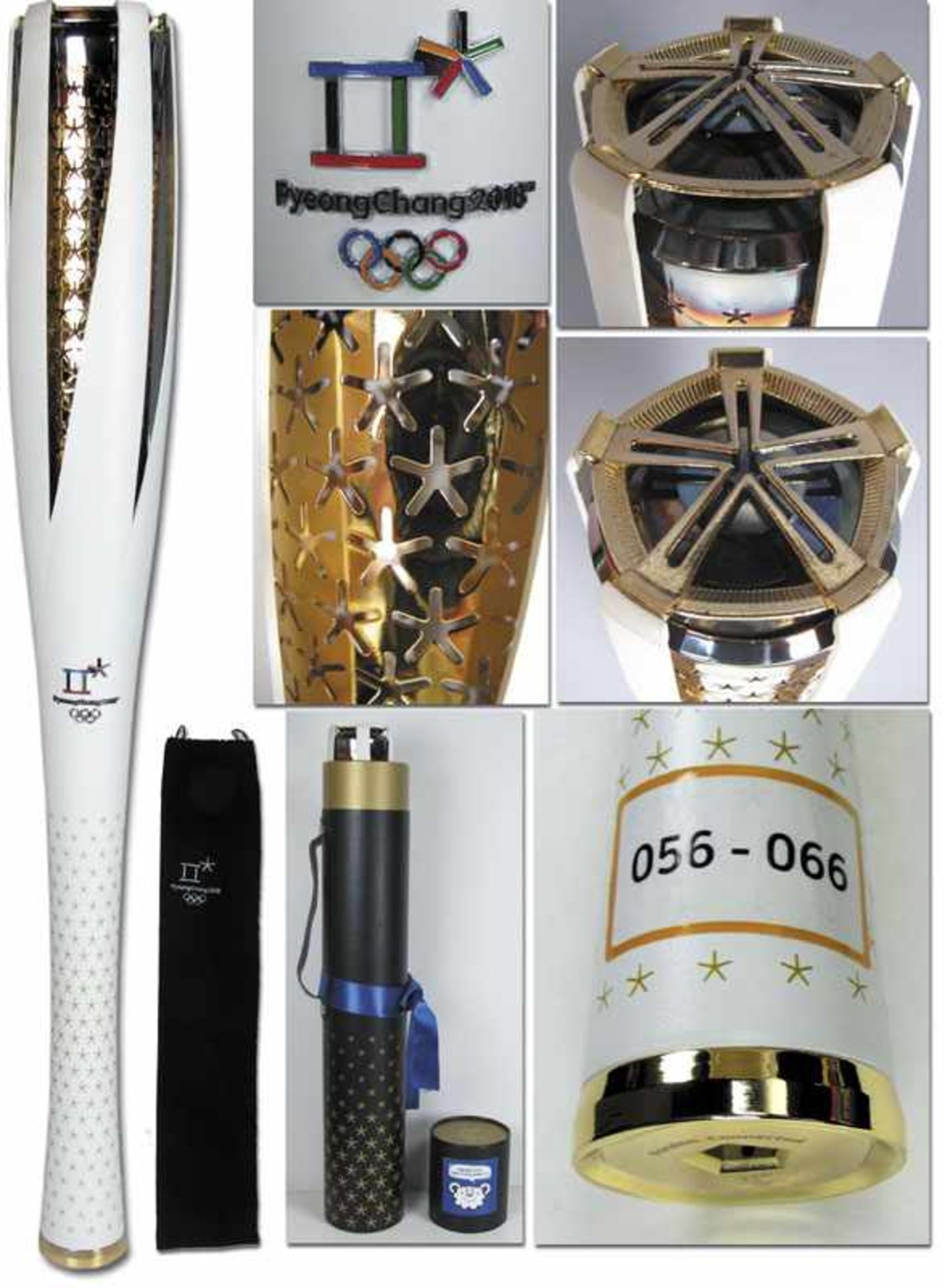 Olympic Winter Games 2018 originla Torch - Original Olympic torch from the Olympic Games in
