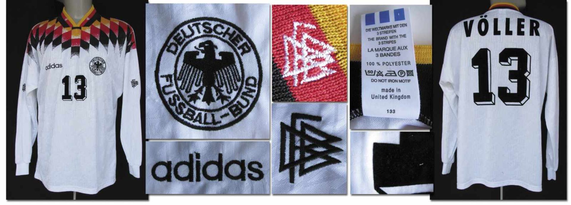 World Cup 1994 match issued fooball Shirt Germany - Original match issued shirt Germany with