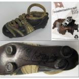 World Cup 1954 Mini Footballboots Puma - Mini football boot Puma for the World Cup 1954. Handmade