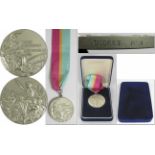 Olympic Games 1984. Silver Winner Medal - "XXIII Olympiad Los Angeles 1984" awarded for 2nd place in