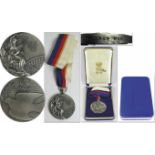 Olympic Games Seoul 1988. Silver Winner medal - Original silver medal from the Olympic Games in