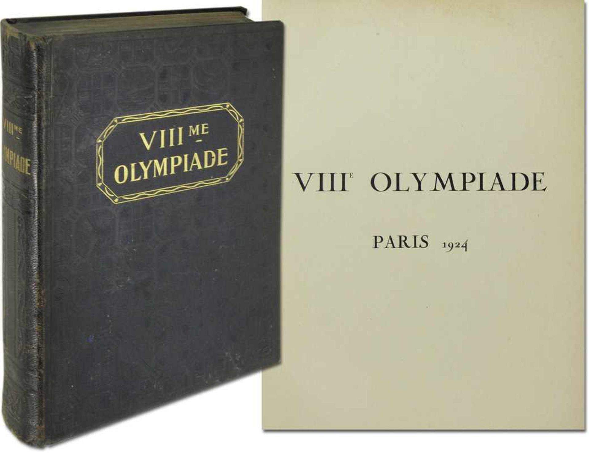 Olympic Games 1924. Official Report Paris. - From the French OC about the Winter and Summer