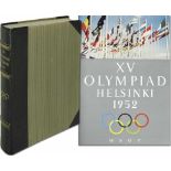 Olympic Games 1952. Official report Helsinki Engl - The official report of the Organising