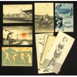 Olympic Games Paris 1924. 16 Postcards - 16 postcards from the Olympic Games in Paris in 1924. 14