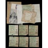 World Cup 1966. Season Ticket with 10 Tickets - Season ticket with Finalticket, 3rd place Ticket,