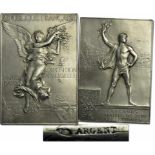 Olympic Games 1900. Winner´s Medal Silver - Silver winner medal from the Olympic Games in Paris