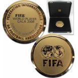 FIFA medal 2008 World Player Gala C Ronaldo - Official participation medal "FIFA World Player Gala