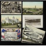 Olympic Games 1908. 14 Postcards London - 14 colour and black-and-white photo postcards from the