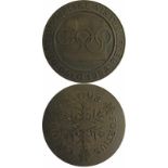 Participation Medal: Olympic Winter Games 1952. - 1952 Oslo. Official Medal in Bronze, size 5.6