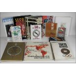 Olympic Games Convolute 16 books. - 16 books olympic games.Olympia 1968-1988 - 16 Bücher zu den