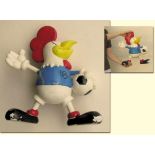 UEFA Euro 1984 france. official Mascot Peno 39 cm - Plastic size 39x42cm. In this size very rare!!