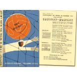 World Cup 1954. Programme Uruguay v Hungary - Official semi-final prog. original, size 21x15cm, 32