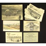 Olympic Games Berlin 1916. 11 Postcards - 11 postcards and a map with motives of the Olympic Games