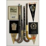 Olympia Hockey Convolute 1952 and 1956. - Omnibus hockey from 1952 and 1956. Roll of honour "Dem