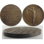 Olympic Games 1924. Participation medal Chamonix - Olympic Games 1924. Participation medal