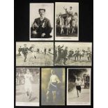 Olympic Games 1908. 2 Postcards London - Seven black-and-white photo postcards from the Olympic