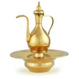 A Brass Ewer and Its Basin