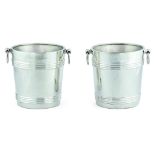 A Lot of Two Christofle Ice Buckets