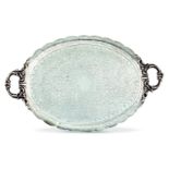 An Ottoman Silver Tray