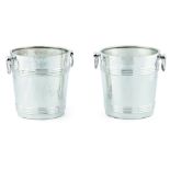 A Lot of Two Christofle Ice Buckets