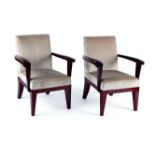 A Pair of Art Deco Armchairs