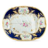 A Pair of English Porcelain Plates