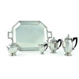 A Christofle Tea Set