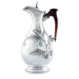 A Silver Plated Ewer
