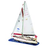 A Sailing Boat Model