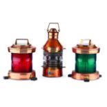 A Lot of Three Ship Lanterns