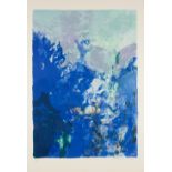 ZAO WOU-KI (Pekín, 1921 - Nyon, 2013) “Suite Olympic Centennial”, 1992 Litografía. 89 x 61 cm.