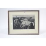 A large artist’s proof etching titled “Jacob Sheep”, 13½” 19¾”; a large limited edition coloured