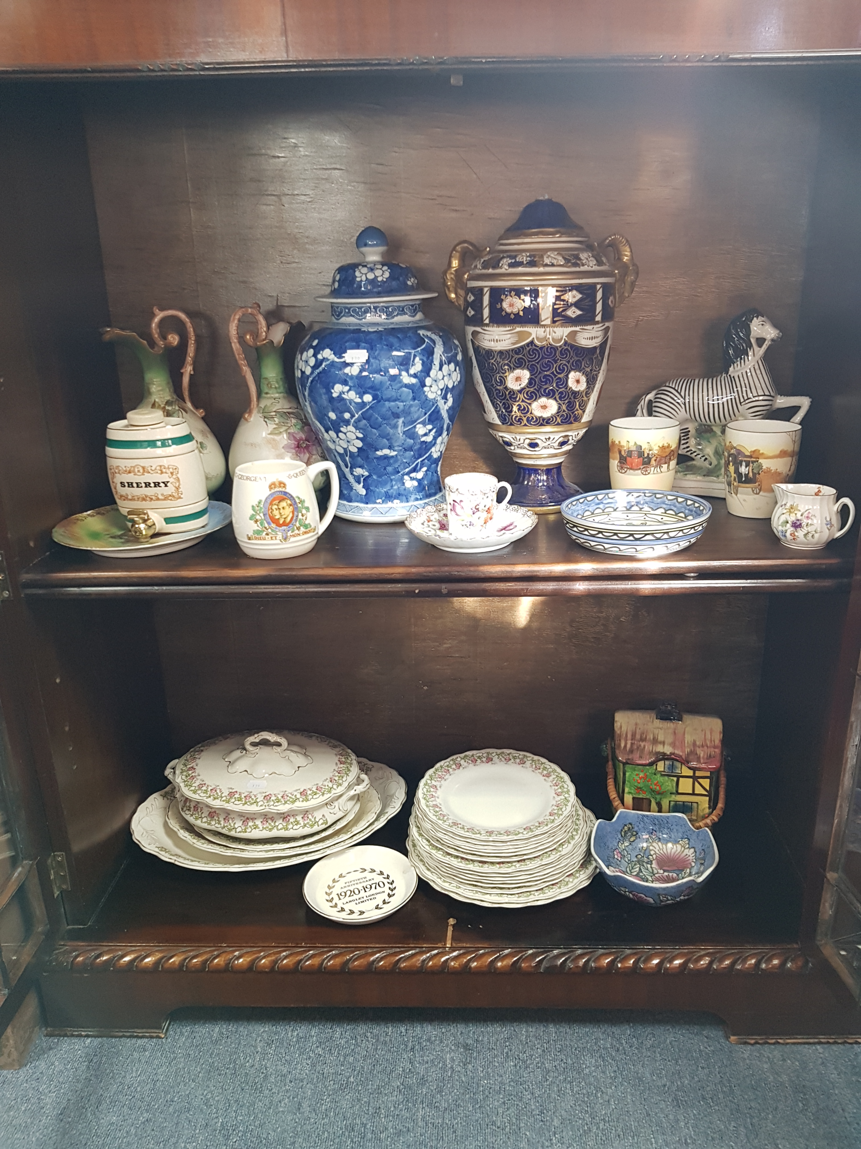 Various items of decorative china & pottery part w.a.f. - Image 2 of 3