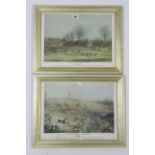 Six various decorative prints, each in glazed frame.