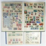 An extensive collection of G. B. & foreign stamps contained in ten large & three smaller stock