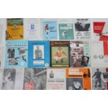 Thirty-two various football player testimonial programmes including Geoff Hurst, Jimmy Greaves,