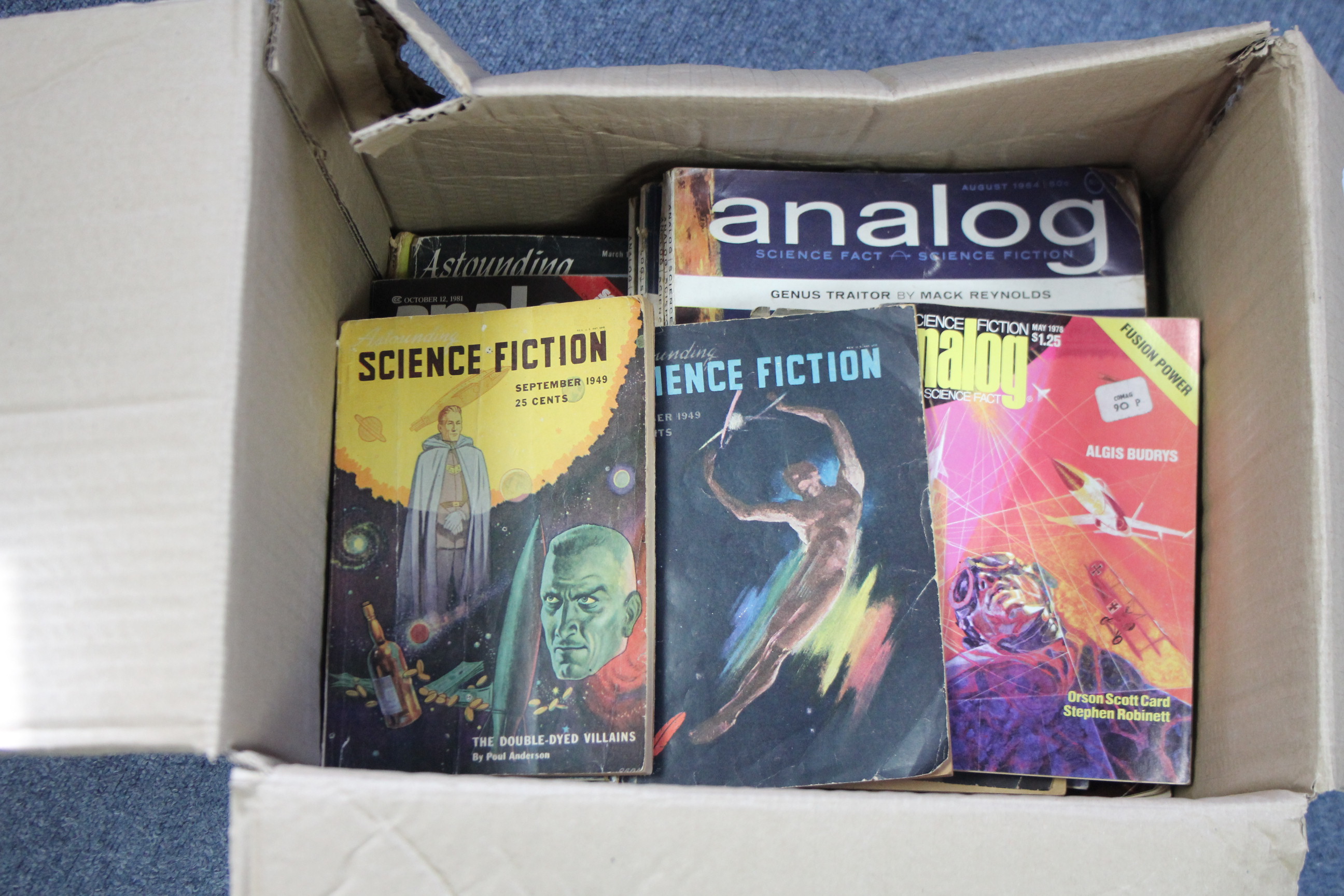 Approximately four hundred volumes of Analog Science Fiction; together with various other volumes - Image 4 of 4